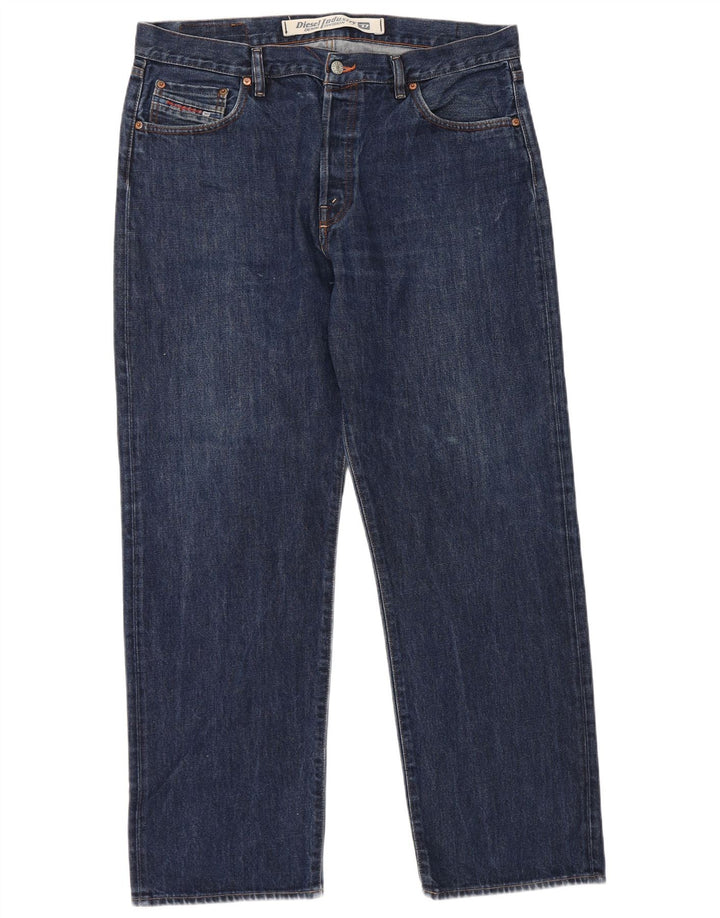 Ανδρικό τζιν Diesel ίσιο W38 L30 Navy Blue Cotton