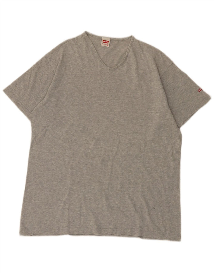 Ανδρικό T-Shirt Levi's Top Βαμβακερό μεσαίο γκρι