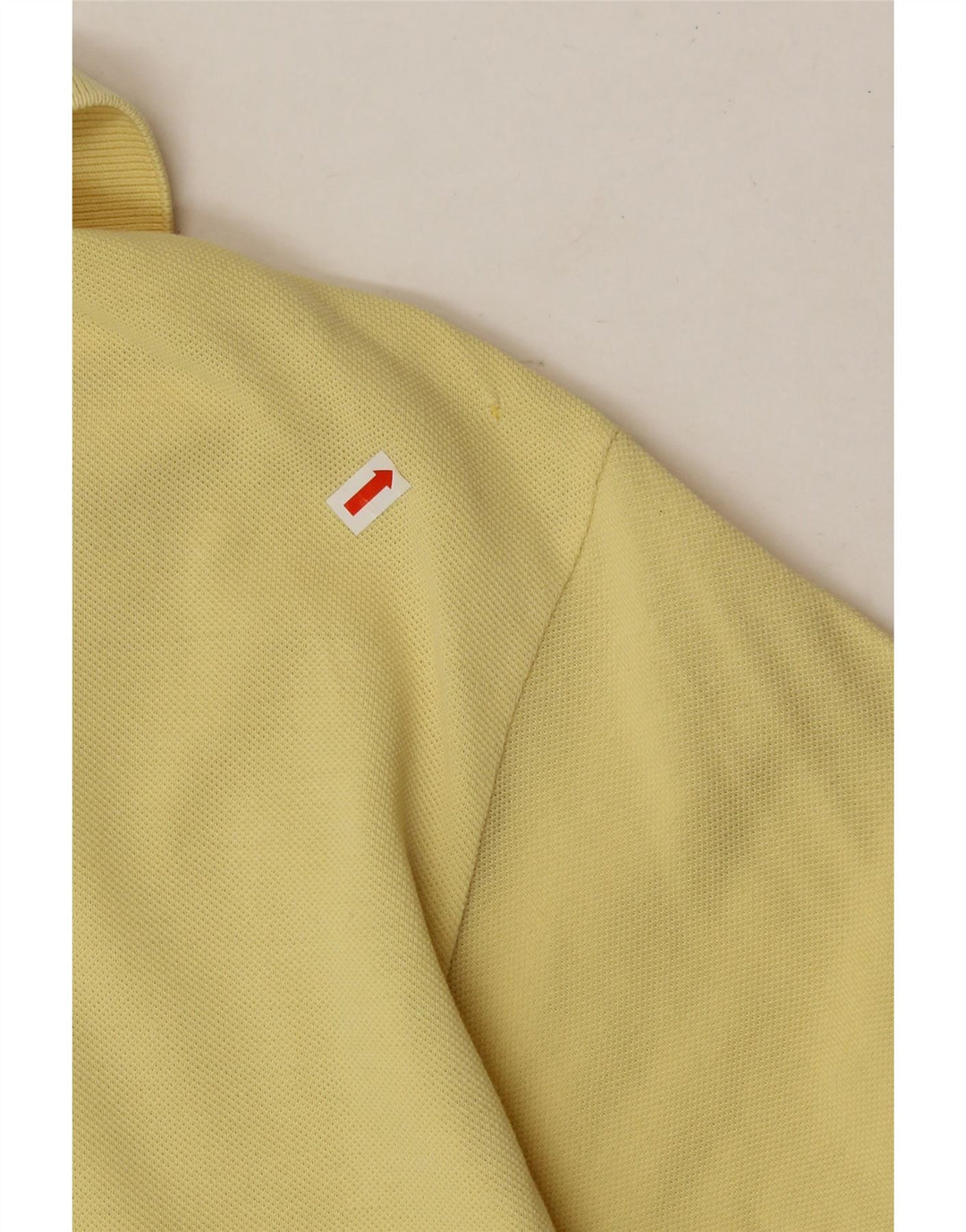 LACOSTE Mens Polo Shirt Size 4 Medium Yellow Cotton Vintage Lacoste and Second-Hand Lacoste from Messina Hembry 
