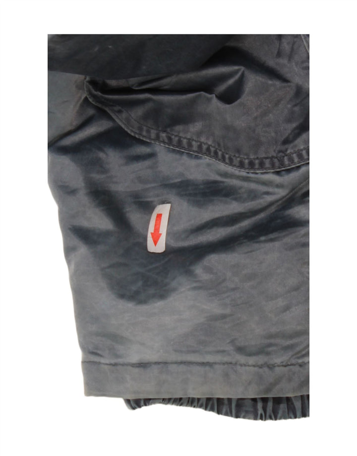 Vintage Γυναικείο Μπουφάν με κουκούλα Oversized Windbreaker IT 44 Medium Blue