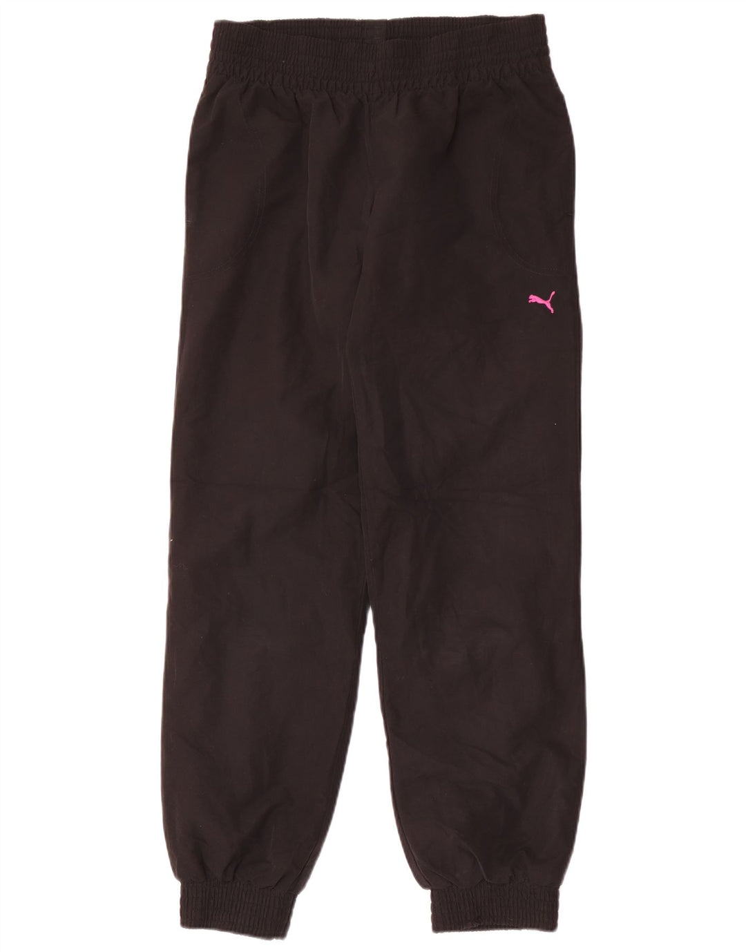 Puma Γυναικεία αθλητική φόρμα παντελόνι Joggers UK 12 Medium Μαύρο Πολυεστέρας