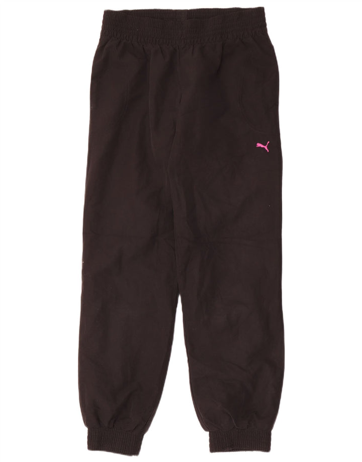 Puma Γυναικεία αθλητική φόρμα παντελόνι Joggers UK 12 Medium Μαύρο Πολυεστέρας