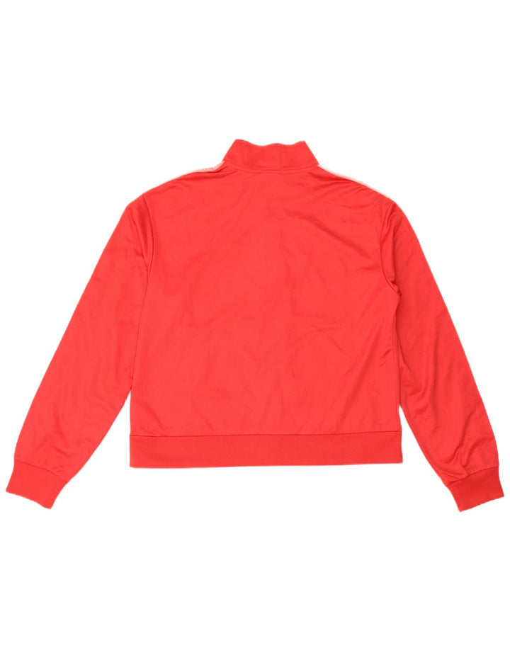 Diadora Γυναικεία αθλητική φόρμα γραφικών Top Jacket UK 18 XL Red Polyester