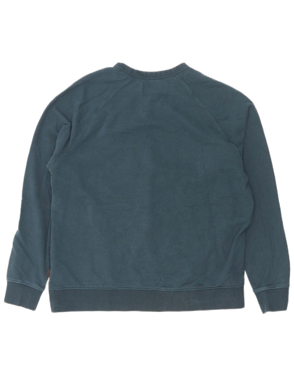 Ανδρική φούτερ Marks & Spencer Jumper Μεσαίο μπλε βαμβακερό