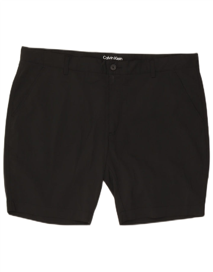 Ανδρικό σορτς Chino Calvin Klein W40 XL μαύρο πολυεστέρα