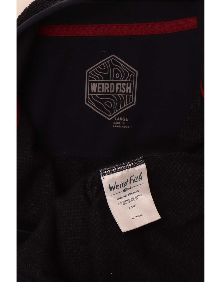 Ανδρική φόρμα Weird Fish Top Jacket Large Navy Blue Polyester