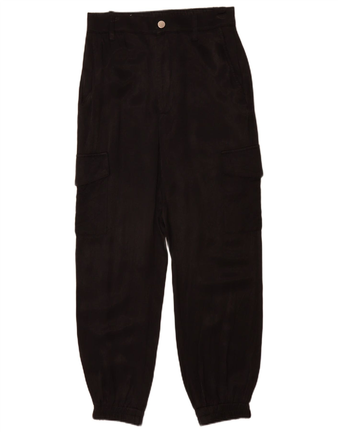 Zara Γυναικείο Παντελόνι Joggers Cargo Small W26 L28 Μαύρο