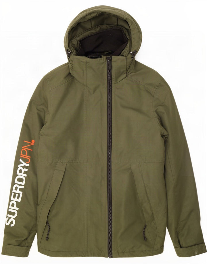 Ανδρικό μπουφάν Superdry Windyachter Graphic Windbreaker UK 38 Medium Green