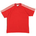 Ανδρικό T-Shirt Adidas Top Μικρό κόκκινο βαμβακερό
