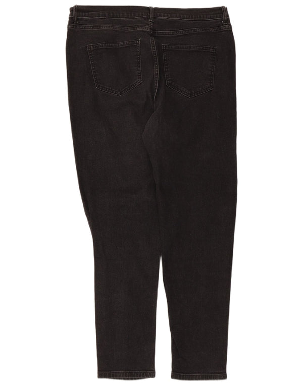 Marks & Spencer Γυναικεία Skinny Jeans UK 16 Large W34 L28 Μαύρο βαμβακερό