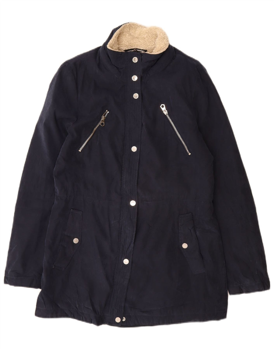 Nautica Γυναικείο μπουφάν Sherpa UK 10 Small Navy Blue Polyester
