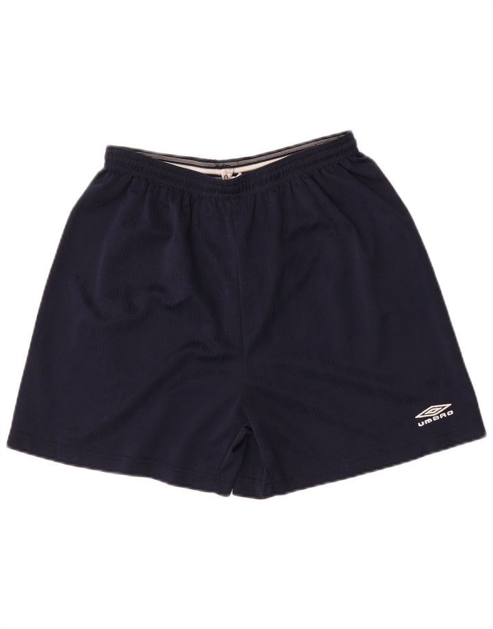 Ανδρικό αθλητικό σορτς Umbro μεγάλο μπλε ναυτικό πολυεστέρα