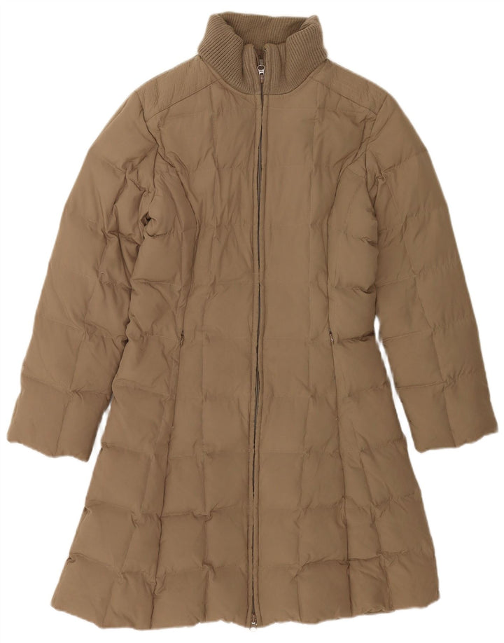 Napapijri Γυναικείο παλτό UK 10 Small Brown Πολυεστέρας