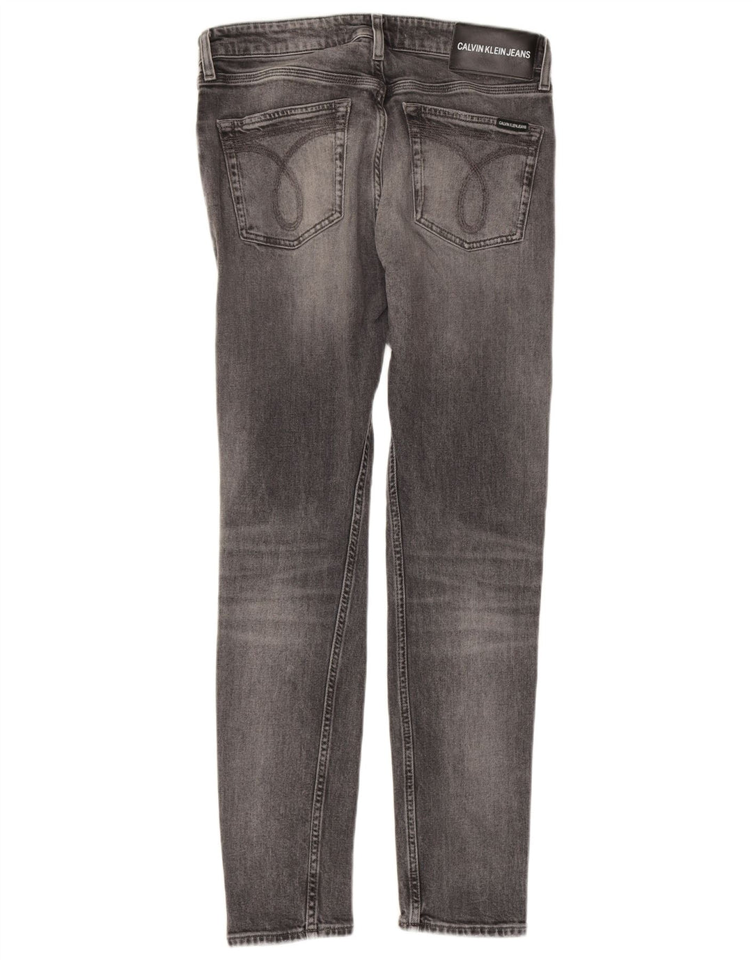 CALVIN KLEIN Γυναικείο Skinny Jeans W31 L32 Γκρι βαμβακερό