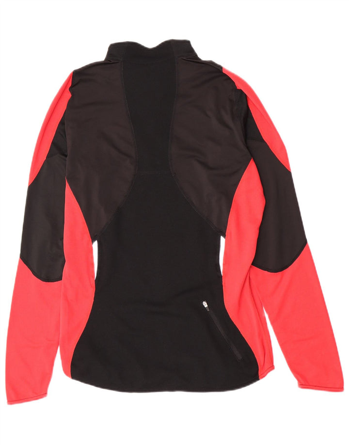 Ανδρική φόρμα πουλόβερ με φερμουάρ Mizuno Top Small Black Colourblock