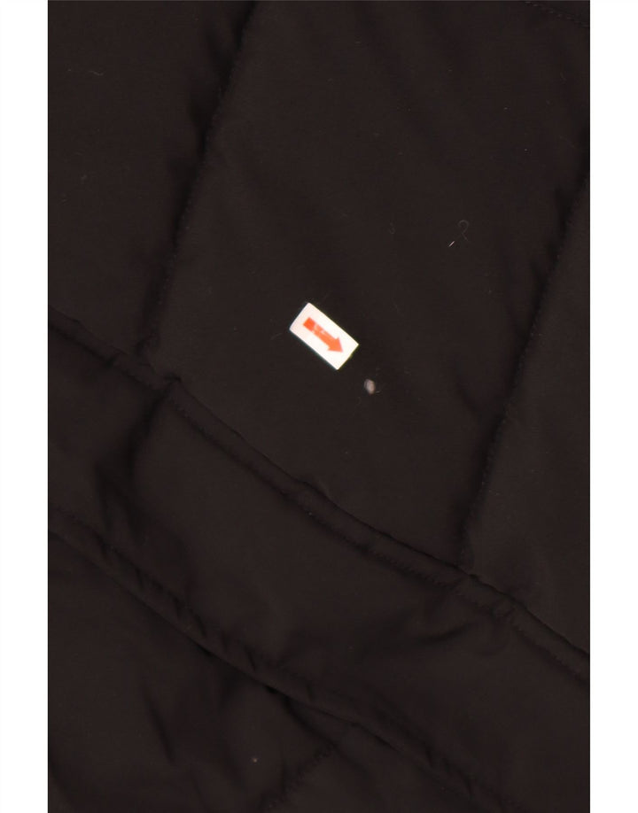 Superdry γυναικείο μπουφάν Parka με κουκούλα UK 14 Medium Black Winter