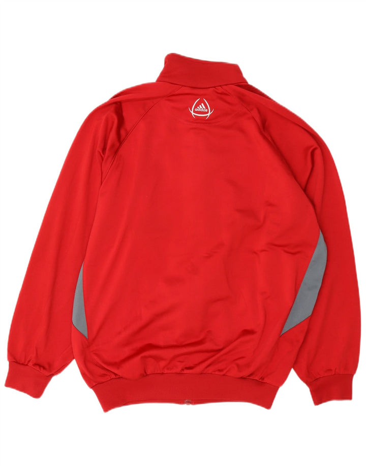 Ανδρική φόρμα Adidas Top Jacket UK 34/36 Small Red Colourblock Polyester