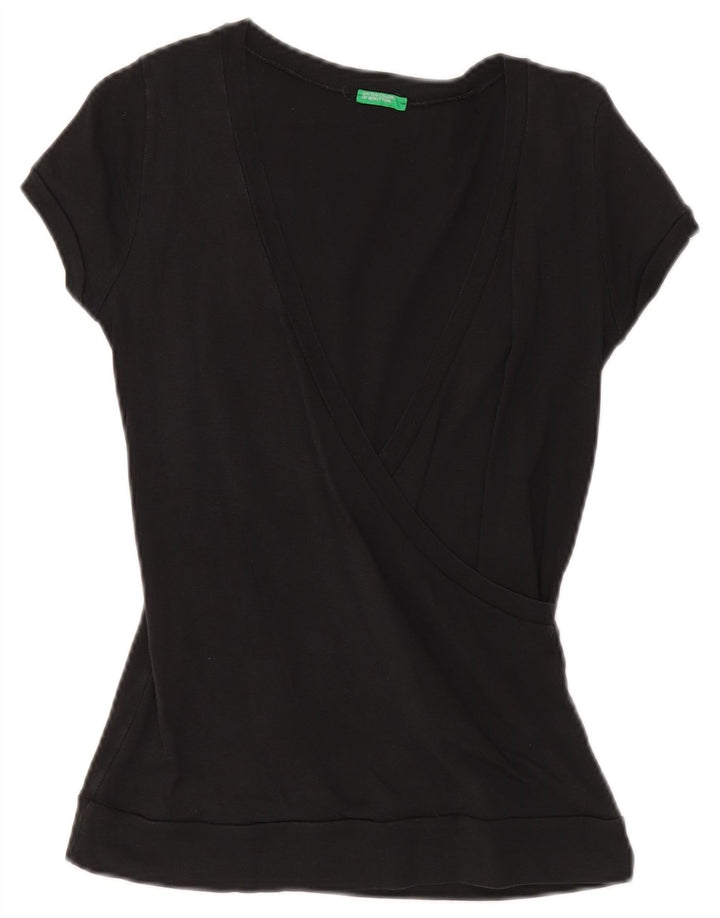 Γυναικεία μπλούζα Benetton Top UK 10 Small Black