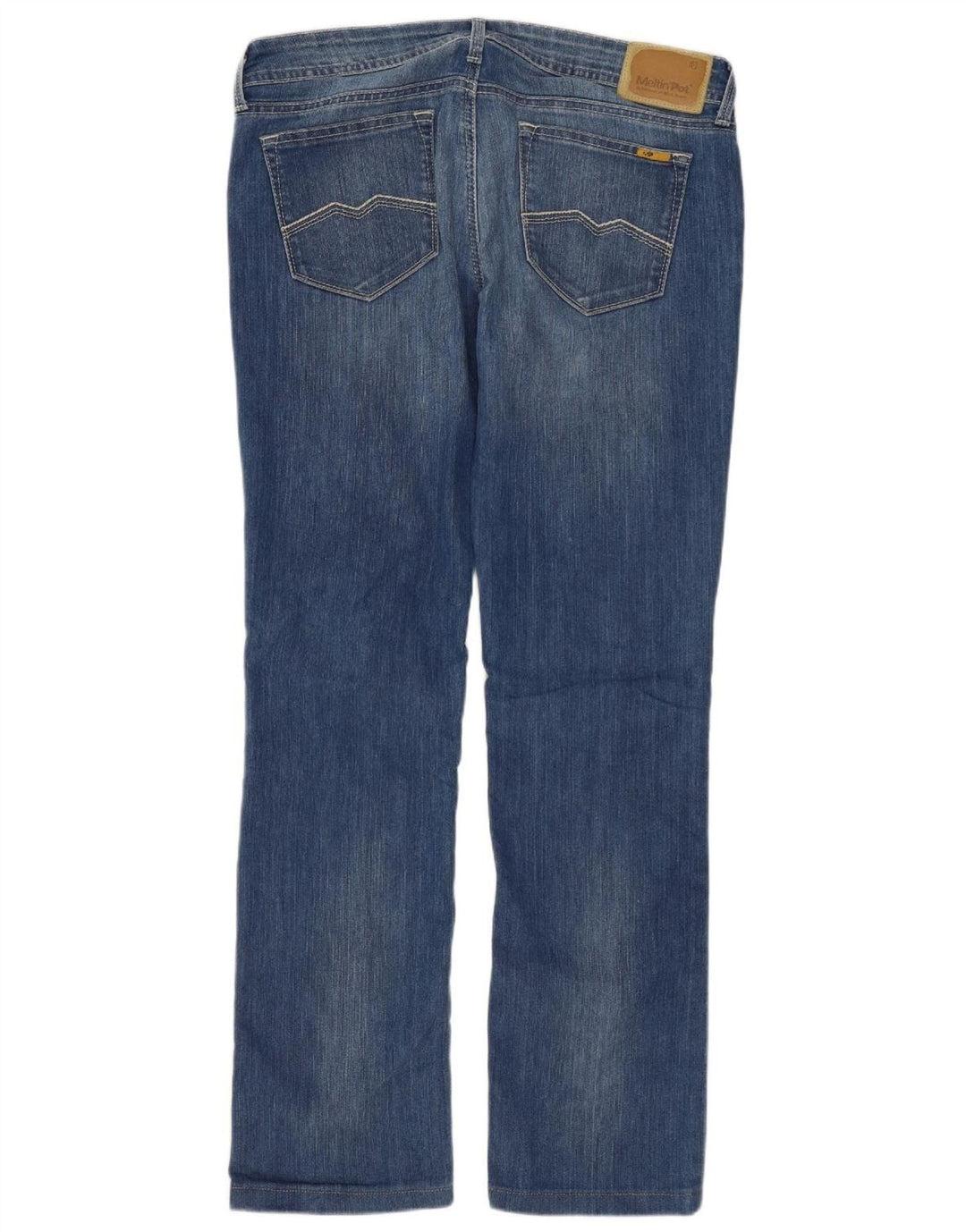 Meltin' Pot Γυναικείο Bootcut Jeans W31 L29 Μπλε βαμβακερό