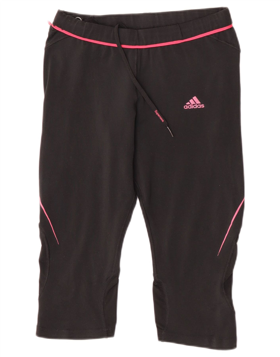 Γυναικεία Adidas Climacool Capri leggings UK 12 Medium Black Polyester