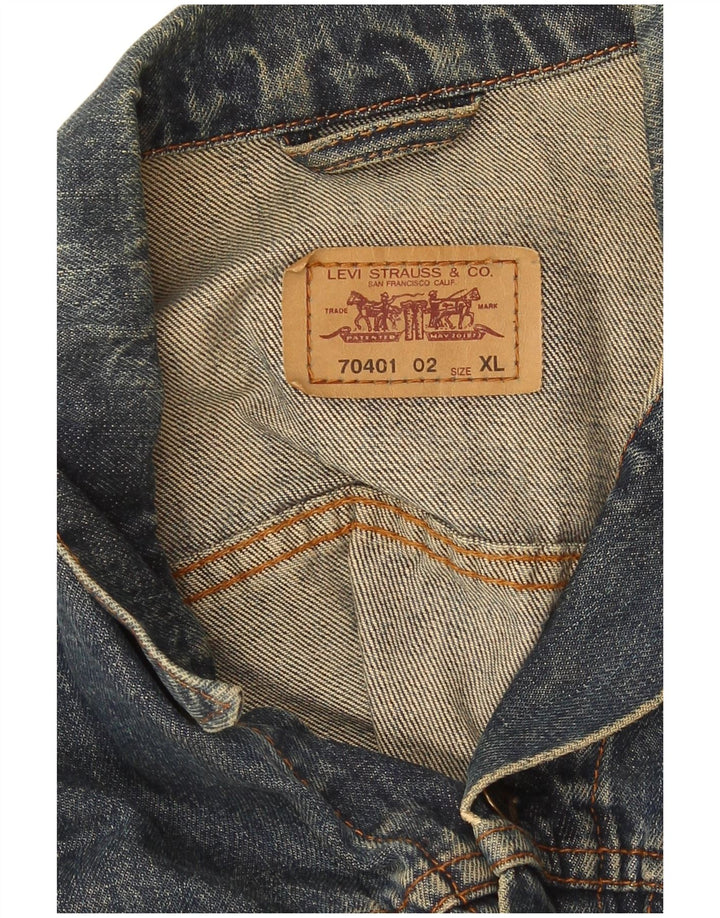 Levi's Γυναικείο Τζιν Μπουφάν UK 18 XL Μπλε