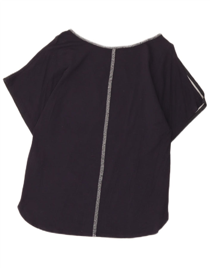 Γυναικεία μπλούζα Oasis Top UK 10 Small Navy Blue Floral Polyester