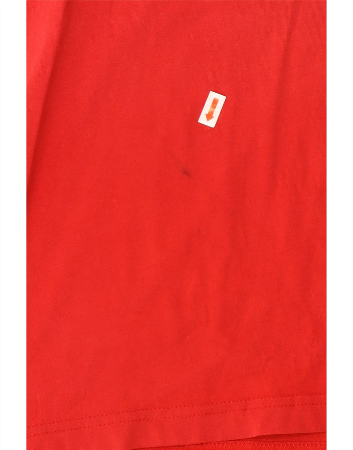 Tommy Hilfiger Γυναικείο T-Shirt Top 2XL κόκκινο βαμβακερό