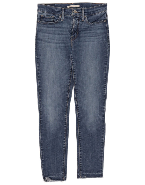 Levi's Womens 311 Shaping Skinny Jeans W27 L28 Blue Cotton