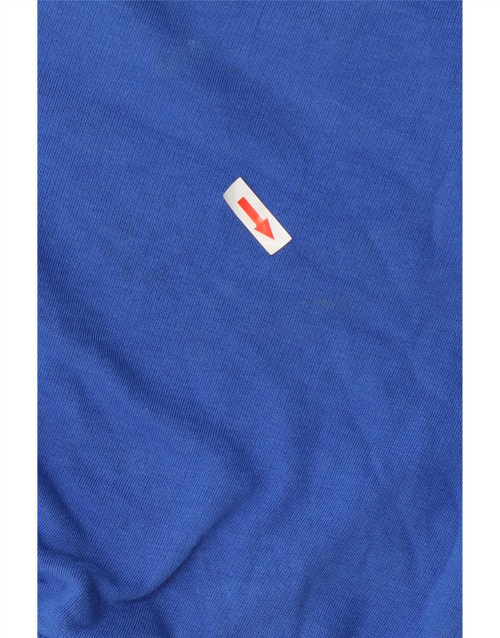 Marks & Spencer Γυναικεία Φούτερ Jumper UK 12 Medium Blue Cotton