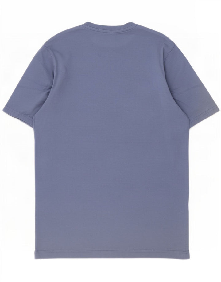 Ανδρικό T-Shirt Mountain Warehouse Top Μικρό Μπλε Βαμβακερό