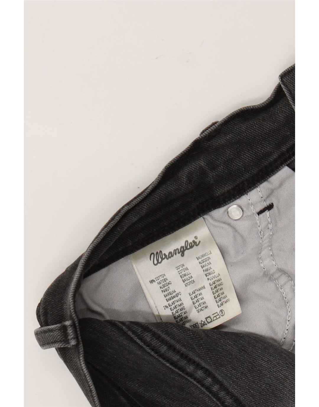 Ανδρικό τζιν Texas Straight Wrangler W33 L32 Γκρι βαμβακερό