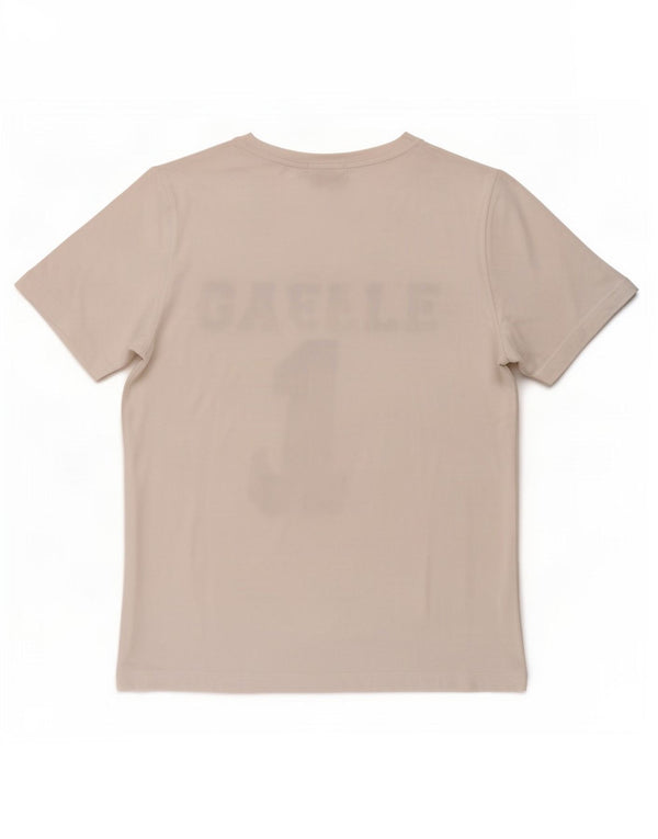 Gaelle Γυναικείο μπλουζάκι Mike Graphic Top UK 8 Small White