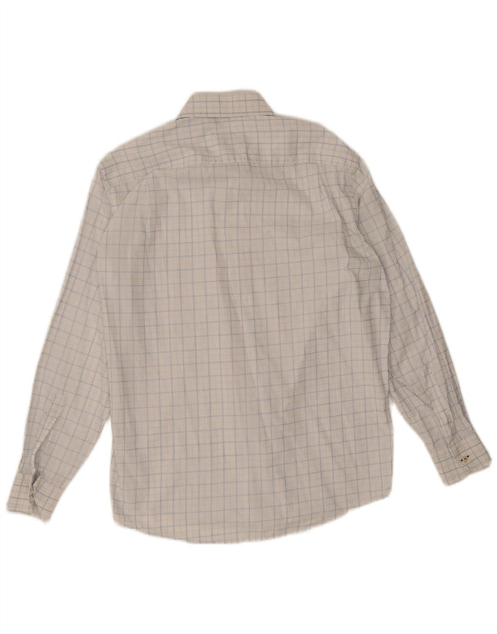 Ανδρικό πουκάμισο Marcus Size 40 15 1/2 Medium White Check