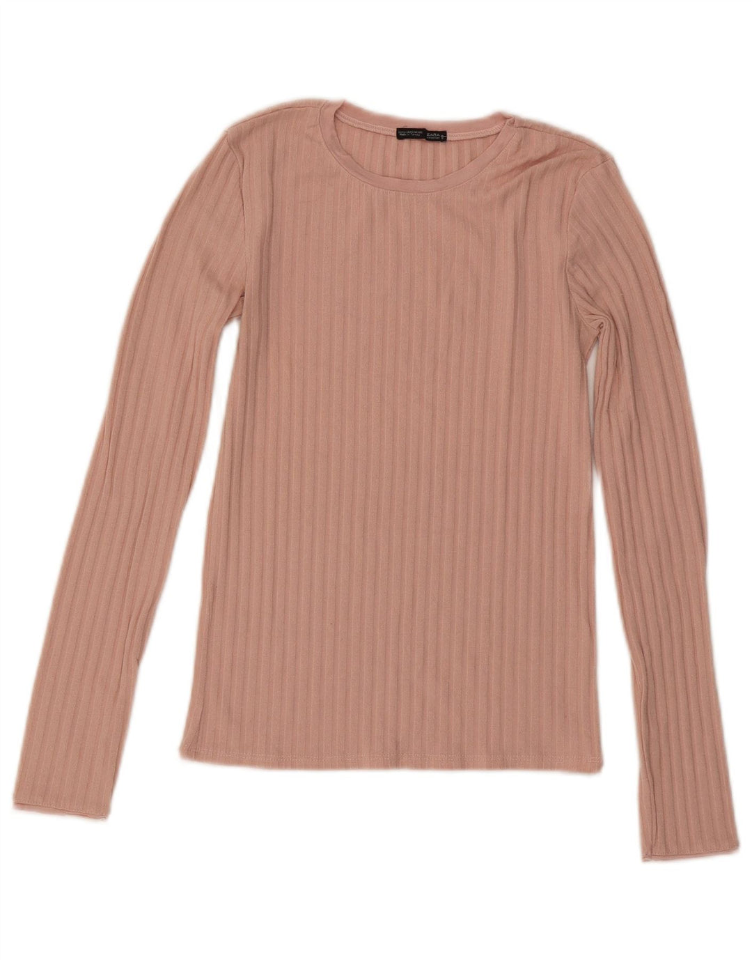 Zara Γυναικείο τοπ μακρυμάνικο UK 8 Small Pink