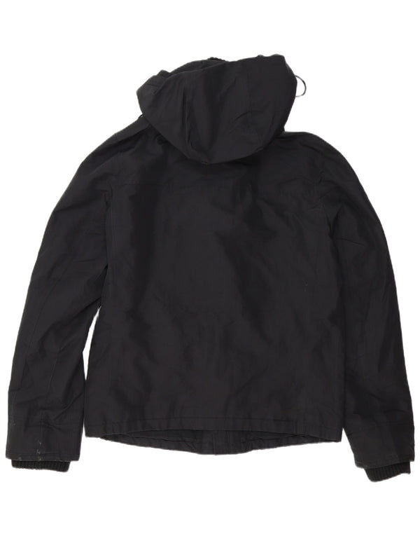 Ανδρικό μπουφάν με κουκούλα Abercrombie & Fitch UK 40 μεγάλο μαύρο