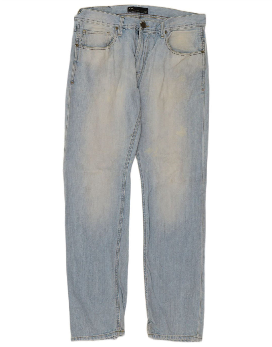 Zara Ανδρικό τζιν ίσιο EU 42 Large W32 L32 Blue