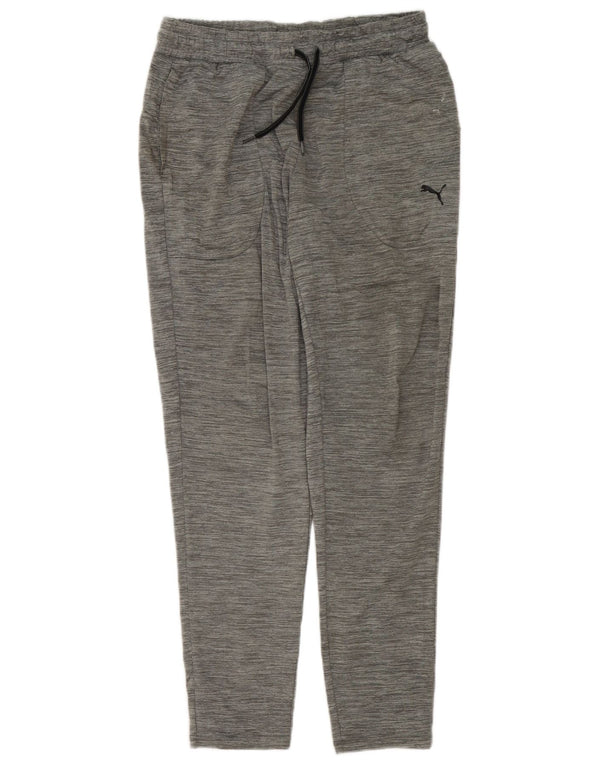 Γυναικεία αθλητική φόρμα Puma Παντελόνι UK 12 Medium Grey Flecked Polyester