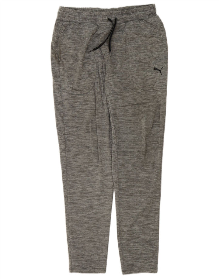 Γυναικεία αθλητική φόρμα Puma Παντελόνι UK 12 Medium Grey Flecked Polyester