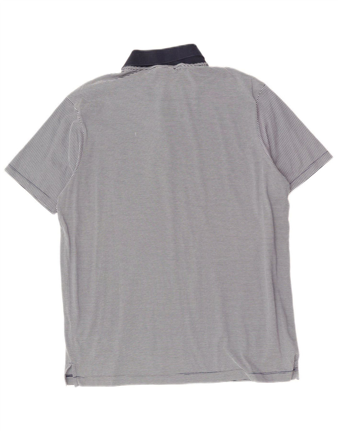 PAUL & SHARK Ανδρικό πουκάμισο πόλο μεγάλο μπλε ναυτικό βαμβακερό με ρίγες