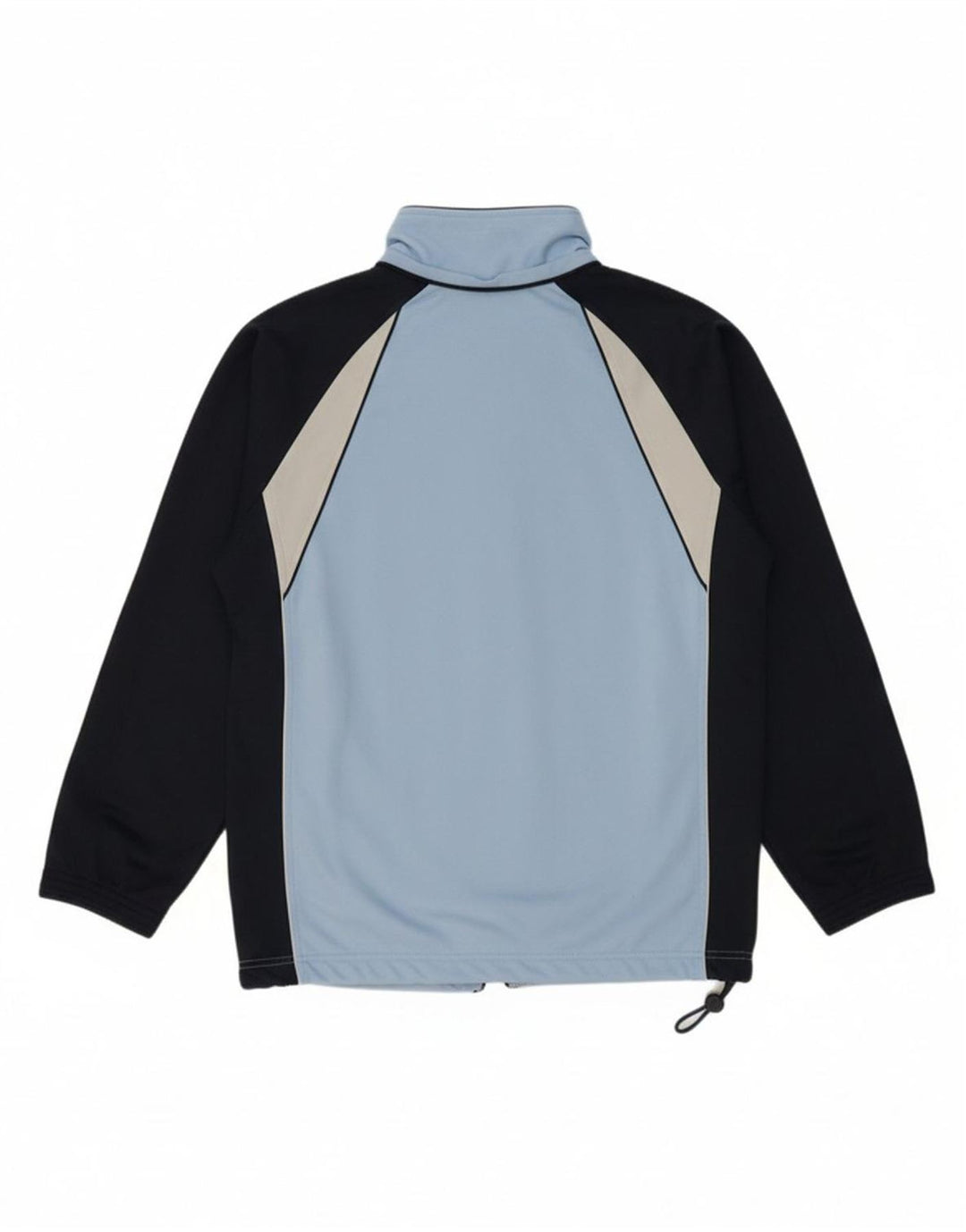 CHAMPION Mens Tracksuit Top Jacket Medium Blue Colourblock Polyester
