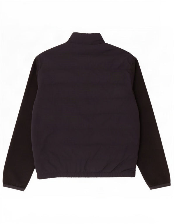 Zara Ανδρικό μπουφάν UK 40 Large Navy Blue Colorblock Πολυεστέρας
