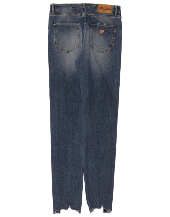Guess Γυναικεία Skinny Jeans W29 L32 Blue Viscose