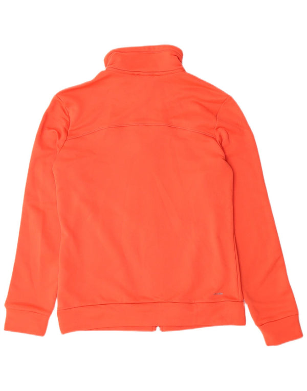 Γυναικεία αθλητική φόρμα ADIDAS Climalite Top Jacket UK 8/10 Small Orange