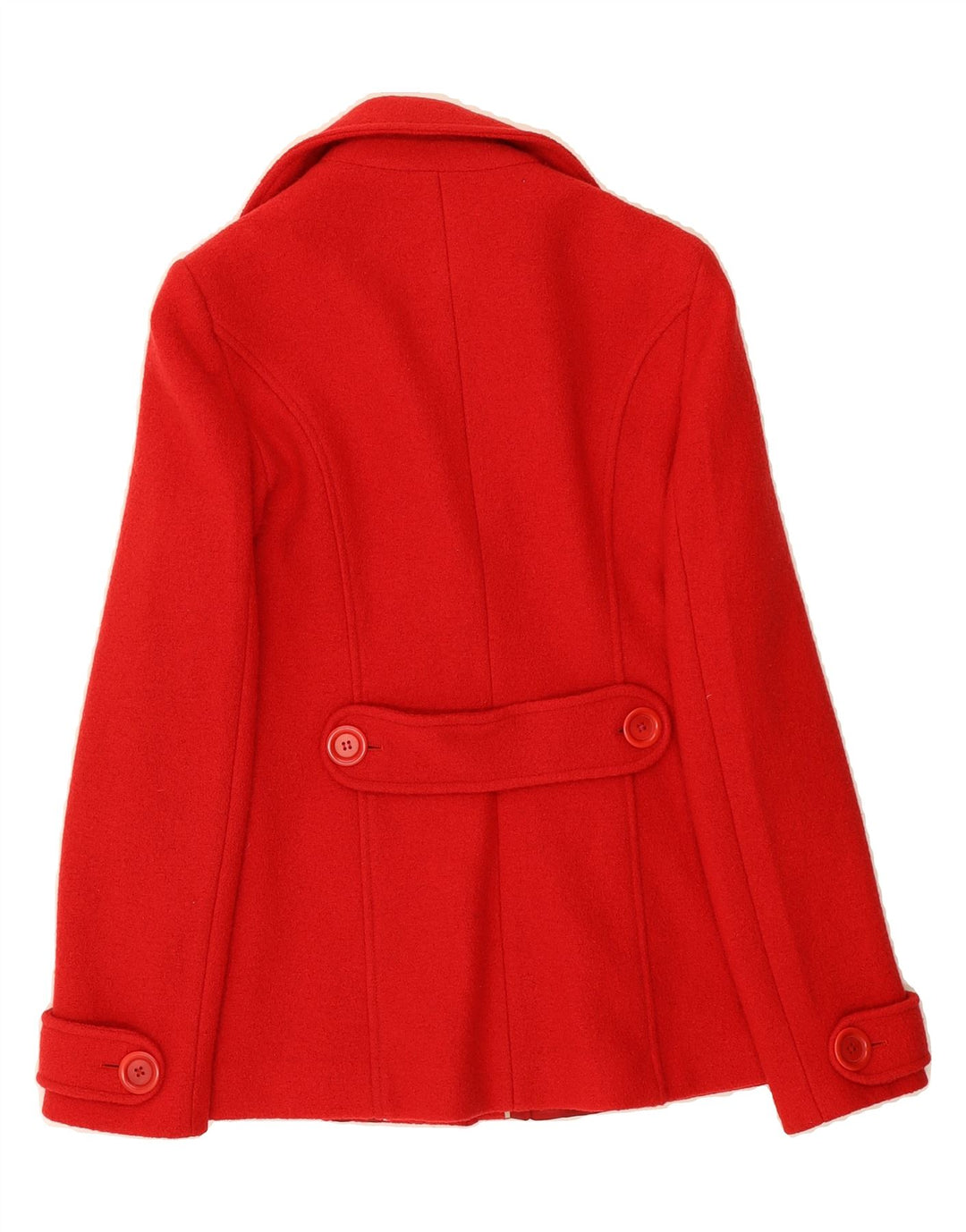 L.K. BENNETT Womens Jacket UK 12 Medium  Red Wool Vintage L.K. Bennett and Second-Hand L.K. Bennett from Messina Hembry 