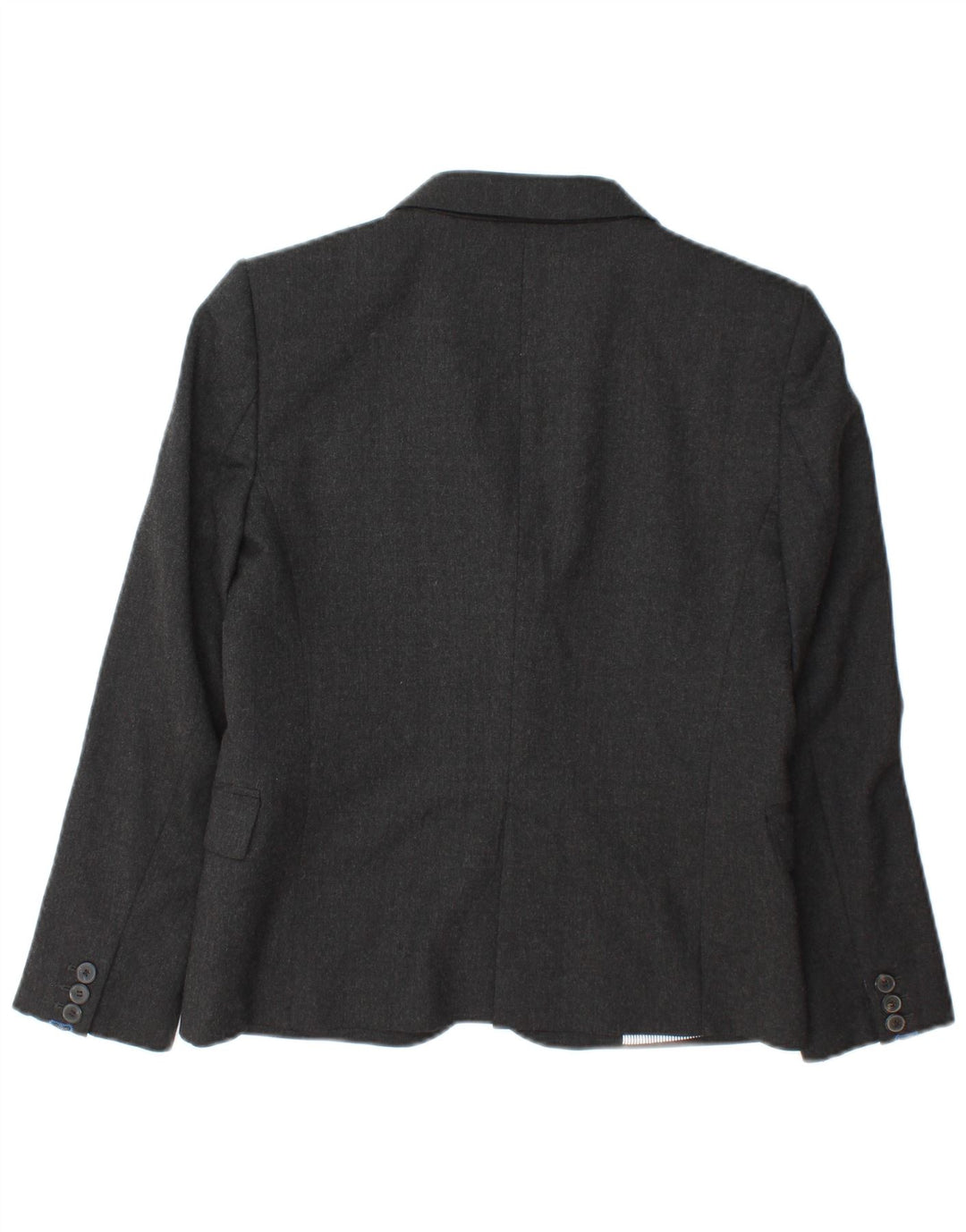 Zara Γυναικείο σακάκι blazer 2 κουμπιών UK 10 Small Grey