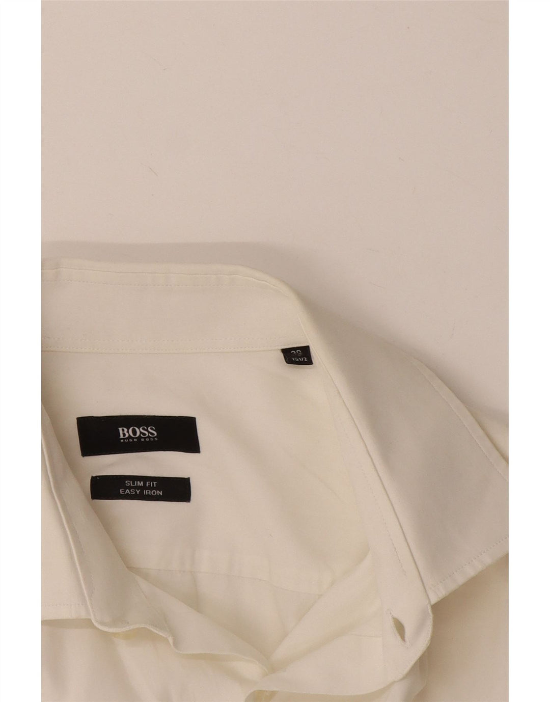 Ανδρικό πουκάμισο Hugo Boss Slim Fit Size 39 15 1/2 Medium White
