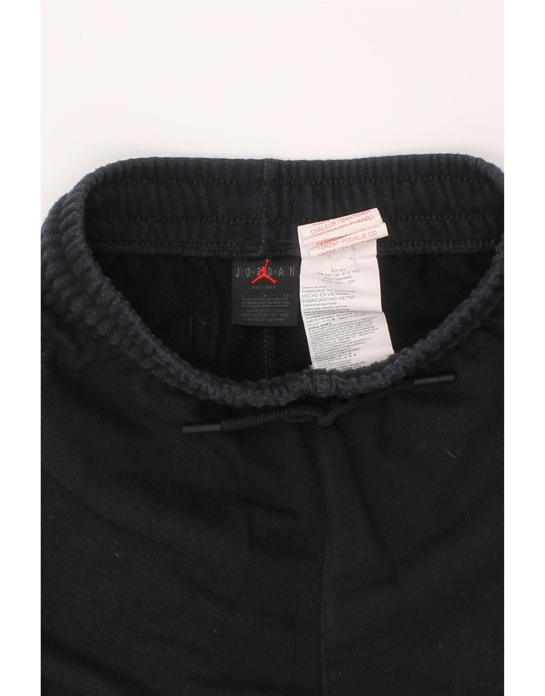 JORDAN Boys Graphic Sport σορτς 8-9 ετών Μικρό μαύρο βαμβακερό