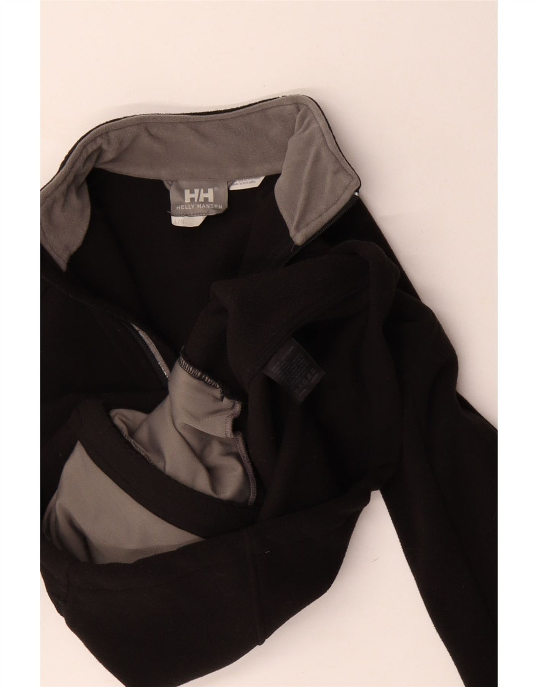 Helly Hansen Γυναικείο Fleece Jacket UK 16 Large Black Polyester