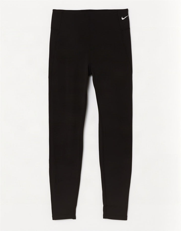Γυναικεία κολάν Nike Dri Fit Crop UK 14 Medium Black Polyester