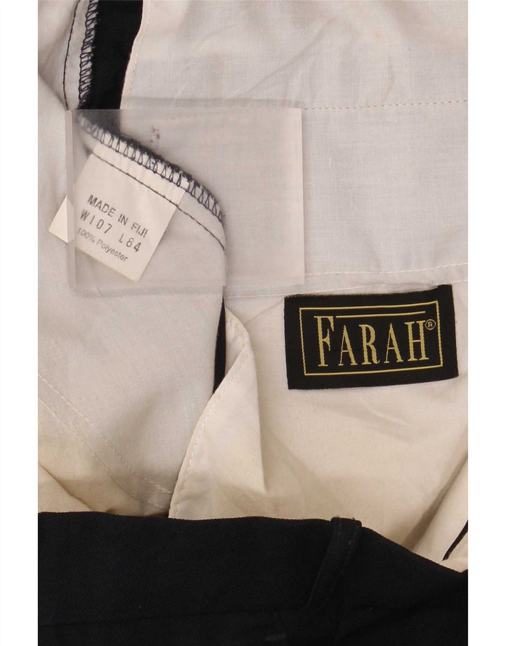 Farah Ανδρικό ίσιο παντελόνι W42 L33 Navy Blue Polyester